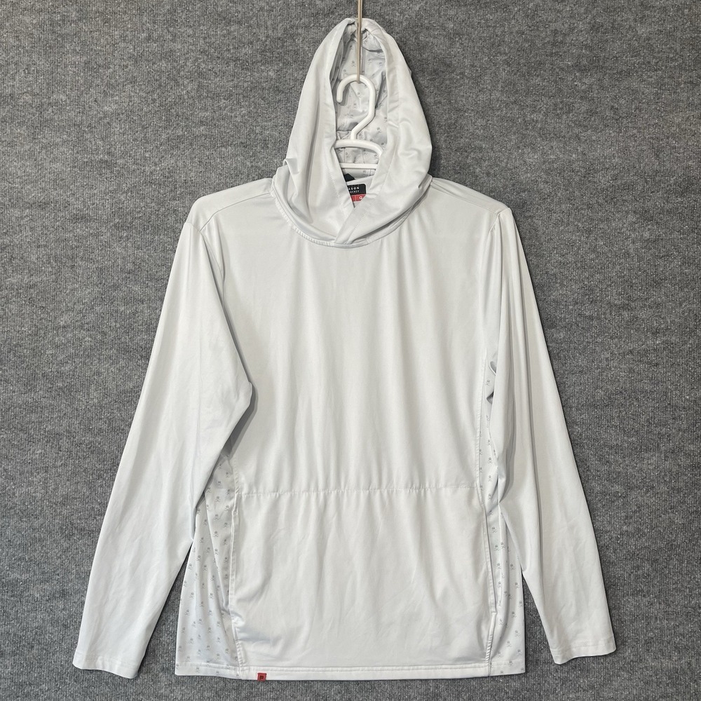 Pure Hockey Off Season Golf Hoodie Performance Mens L On Ice Hockey Player Print